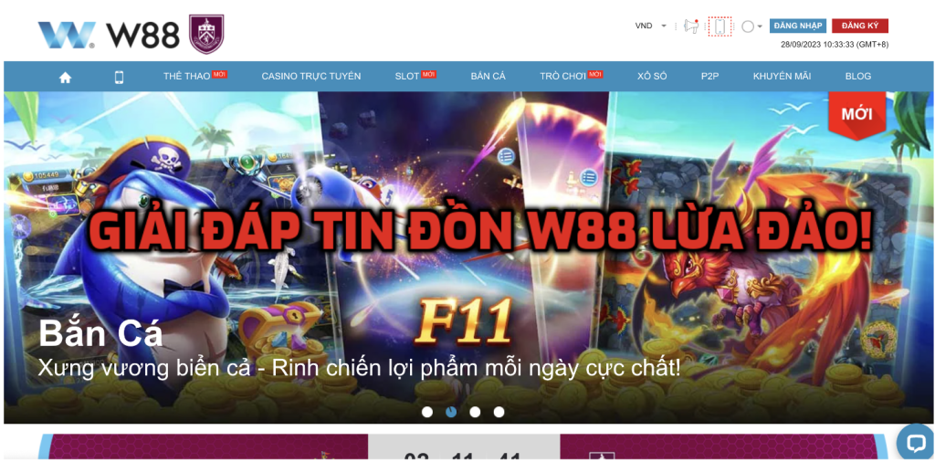 Giải đáp tin đồn W88 lừa đảo là có thật không